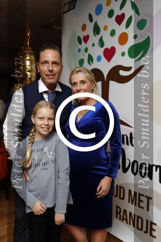 Barendrecht 6 oktober 2017
Opening restaurant wensdroom van Rob Geus. Rob met zwangere vrouw en dochter