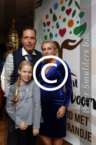 Barendrecht 6 oktober 2017
Opening restaurant wensdroom van Rob Geus. Rob met zwangere vrouw en dochter