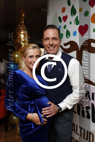 Barendrecht 6 oktober 2017
Opening restaurant wensdroom van Rob Geus. Rob met zwangere vrouw en dochter