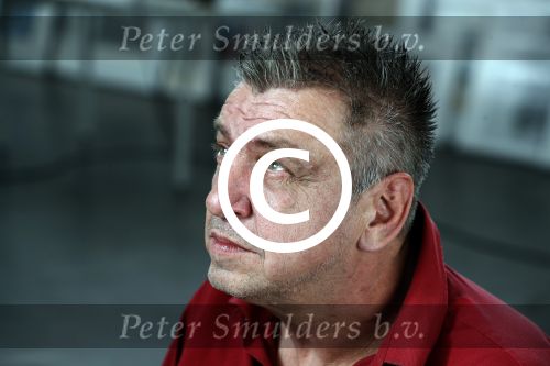 Den Helder 5 oktober 2017
Rob Scholte met zijn vriendin in zijn gallerij