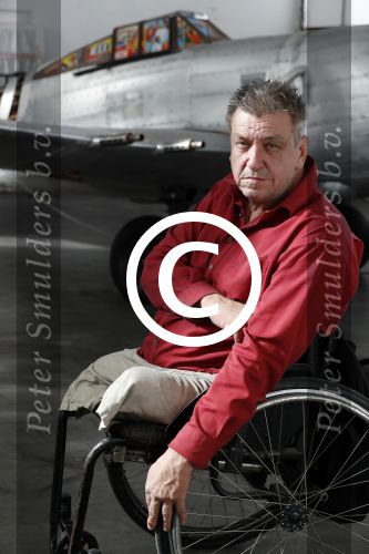 Den Helder 5 oktober 2017
Rob Scholte met zijn vriendin in zijn gallerij