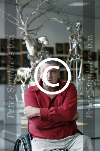 Den Helder 5 oktober 2017
Rob Scholte met zijn vriendin in zijn gallerij