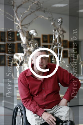 Den Helder 5 oktober 2017
Rob Scholte met zijn vriendin in zijn gallerij