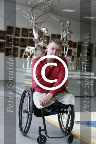 Den Helder 5 oktober 2017
Rob Scholte met zijn vriendin in zijn gallerij