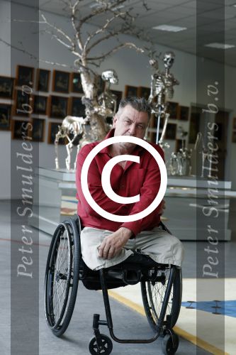 Den Helder 5 oktober 2017
Rob Scholte met zijn vriendin in zijn gallerij