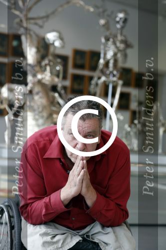 Den Helder 5 oktober 2017
Rob Scholte met zijn vriendin in zijn gallerij