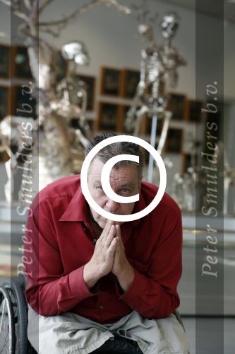Den Helder 5 oktober 2017
Rob Scholte met zijn vriendin in zijn gallerij