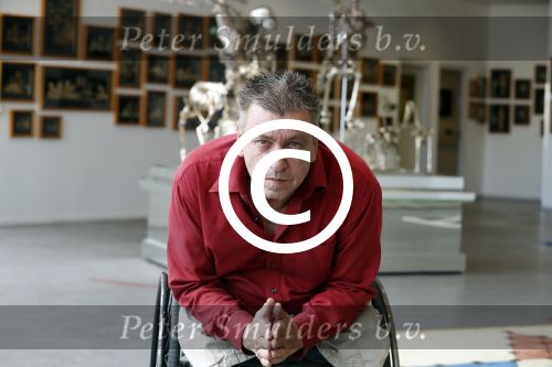 Den Helder 5 oktober 2017
Rob Scholte met zijn vriendin in zijn gallerij
