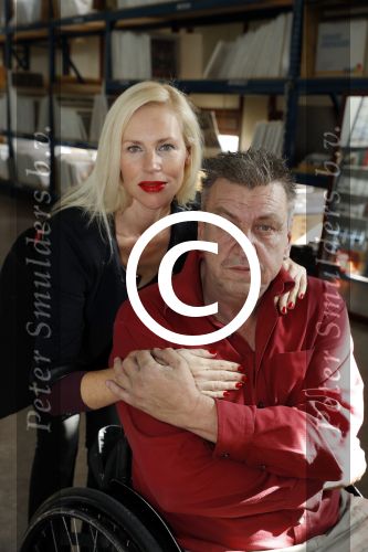 Den Helder 5 oktober 2017
Rob Scholte met zijn vriendin in zijn gallerij