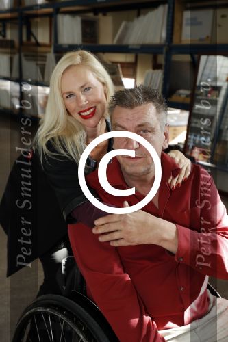 Den Helder 5 oktober 2017
Rob Scholte met zijn vriendin in zijn gallerij