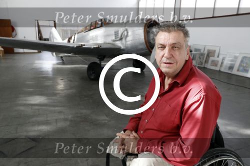 Den Helder 5 oktober 2017
Rob Scholte met zijn vriendin in zijn gallerij