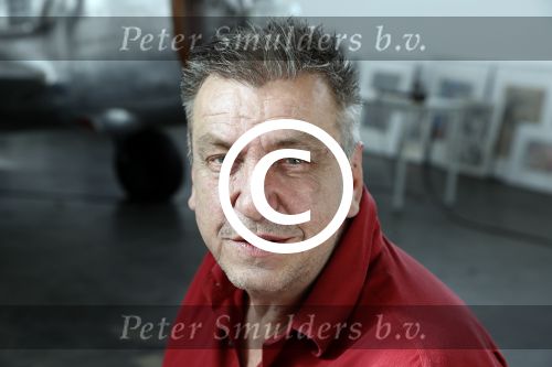 Den Helder 5 oktober 2017
Rob Scholte met zijn vriendin in zijn gallerij
