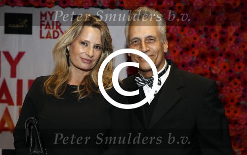 Amsterdam 6 november 2017 
Premiere my fair lady in carre. Robert en Claudia Schoemacher