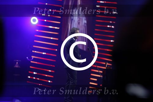 Amsterdam 12 oktober 2017 
Uitreiking televizierring in het afas live theater. Robert ten Brink met vrouw en dochter