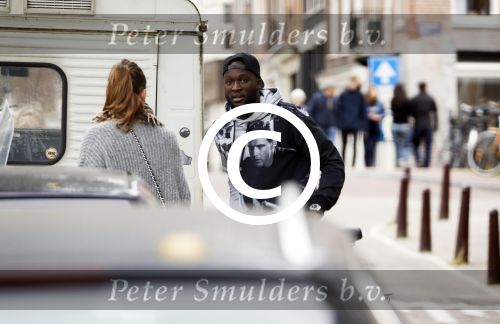 Amsterdam 1 oktober 2017
Romelu Lukaku en zijn vriendin Saar mens bij haar huis in Amsterdam.