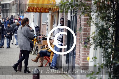 Amsterdam 1 oktober 2017
Romelu Lukaku en zijn vriendin Saar mens bij haar huis in Amsterdam.