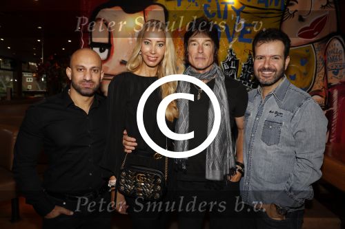 Amsterdam 24 oktober 2017
Ronn Moss van de Bold and the beautiful. Carolien ter Linden en Varol Porsemay
