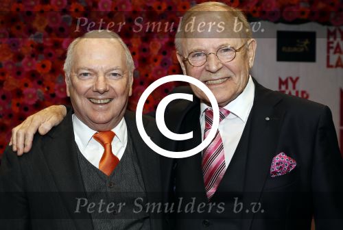 Amsterdam 6 november 2017 
Premiere my fair lady in carre. Ronnie Tober en Jan Jochems