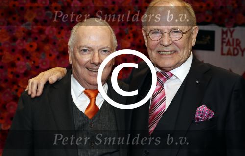 Amsterdam 6 november 2017 
Premiere my fair lady in carre. Ronnie Tober en Jan Jochems