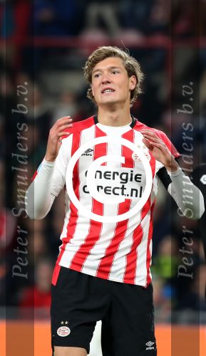 Eindhoven, 30 September 2017
PSV-Willem II, eindstand 4-0  Kompetitie 2017/2018
Sam Lammers