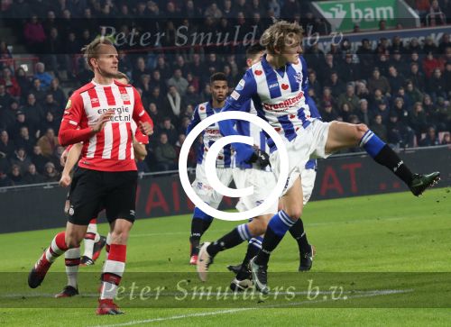 Eindhoven, 22 Januari 2017 Kompetitiewedstrijd PSV-SC Heerenveen, eindstand 4-3