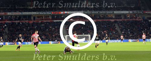 Eindhoven, 30 September 2017 PSV-Willem II, eindstand 4-0 
Kompetitie seizoen 2017/2018
Steven Bergwijn