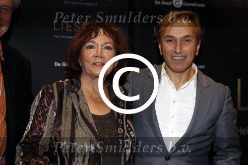Amsterdam 2 oktober 2017
Premiere Liesbeth List de musical in Carre. Philippe Elan en Therese Steinmetz met partner