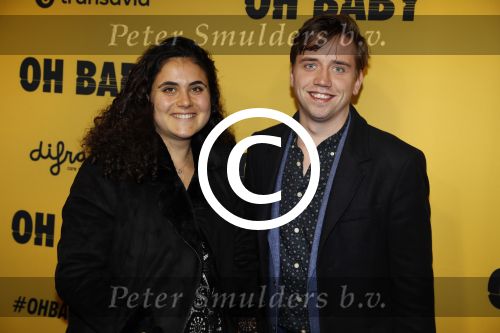 Amsterdam 30 oktober 2017
Premiere Oh Baby in Tuschinski. broer Thijs Romer met vriendin