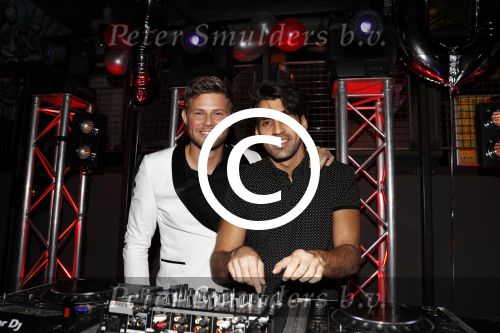 Amsterdam 4 november 2017
Tim Douwsma viert zijn 30e verjaardag in club de bajes. Tim met Joey Ferre