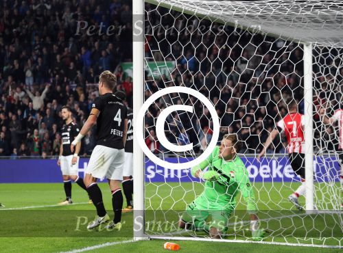 Eindhoven, 30 September 2017
PSV-Willem II, eindstand 4-0  Kompetitie 2017/2018
Timon Wellenreuther