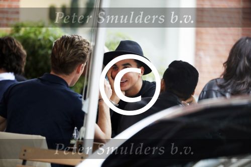 Amsterdam 13 oktober 2017 
Timor Steffens op terras