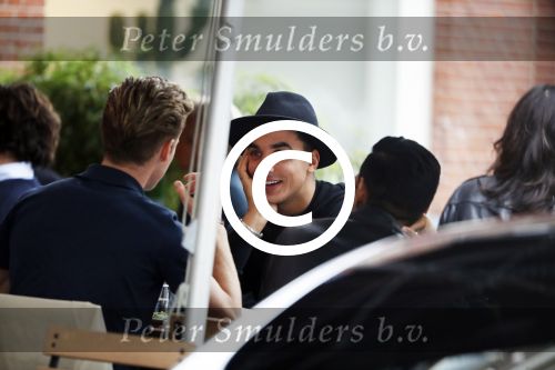 Amsterdam 13 oktober 2017 
Timor Steffens op terras
