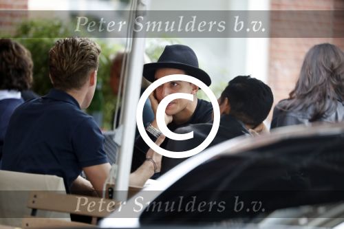 Amsterdam 13 oktober 2017 
Timor Steffens op terras