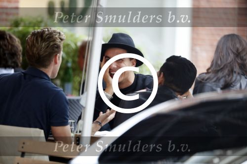 Amsterdam 13 oktober 2017 
Timor Steffens op terras
