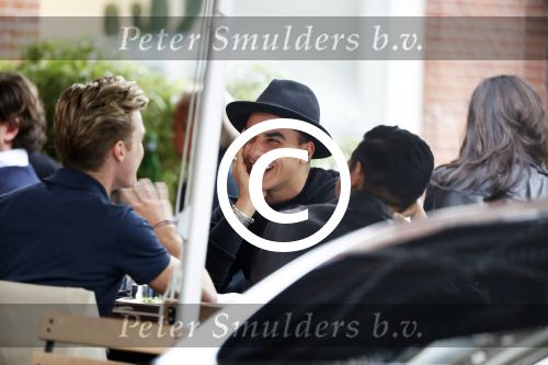 Amsterdam 13 oktober 2017 
Timor Steffens op terras