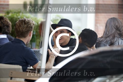 Amsterdam 13 oktober 2017 
Timor Steffens op terras