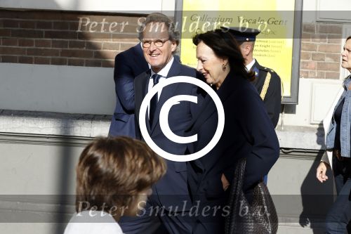Amsterdam 14 oktober 2017
Afscheidsdienst van burgemeetser Eberhard v d Laan in het concertgebouw. Ton Rombouts met vrouw
