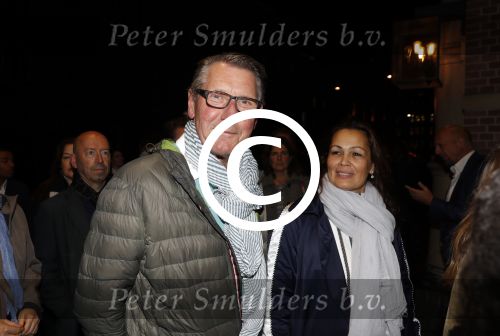 Amsterdam 9 oktober 2017
Premiere Vastgoed BV in het nieuwe de la mar. Ursul de Geer met vriendin