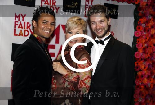 Amsterdam 6 november 2017 
Premiere my fair lady in carre. Vera Mann