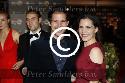 Amsterdam 12 oktober 2017 
Uitreiking televizierring in het afas live theater. Victor Mids met vrouw