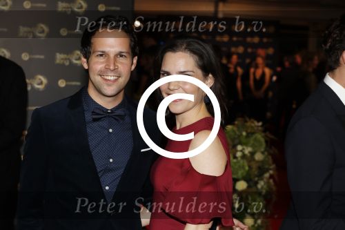 Amsterdam 12 oktober 2017 
Uitreiking televizierring in het afas live theater. Victor Mids met vrouw