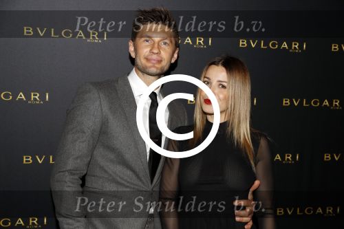 Amsterdam 2 november 2017
Bulgari event in het v Gogh Museum. Victoria Koblenko met vriend Levchenko