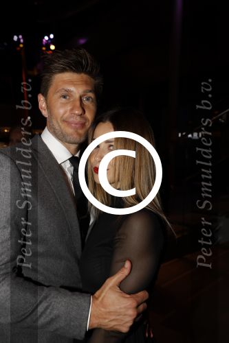 Amsterdam 2 november 2017
Bulgari event in het v Gogh Museum. Victoria Koblenko met vriend Levchenko