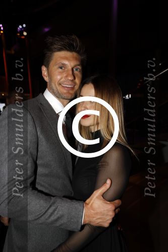 Amsterdam 2 november 2017
Bulgari event in het v Gogh Museum. Victoria Koblenko met vriend Levchenko