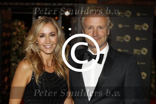 Amsterdam 12 oktober 2017 
Uitreiking televizierring in het afas live theater. Wendy v Dijk en Erland Galjaard