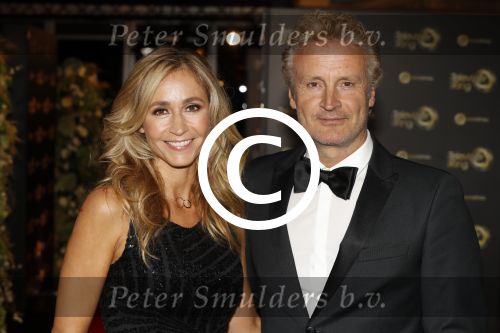 Amsterdam 12 oktober 2017 
Uitreiking televizierring in het afas live theater. Wendy v Dijk en Erland Galjaard