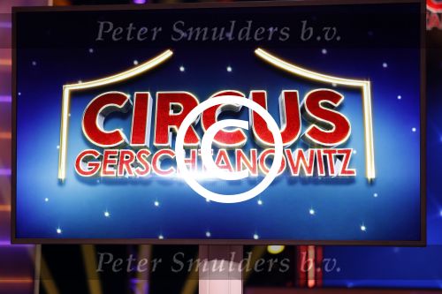 Hilversum 23 oktober 2017
Perspresentatie van het nieuwe programma van Winston Gerschtanowitz en Renate Verbaan in studio 22 . Het programma heet circus Gerschtanowitz.