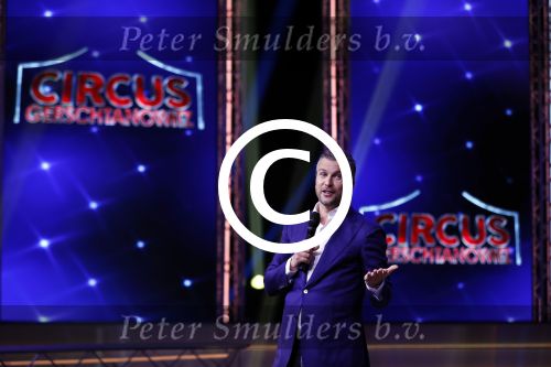 Hilversum 23 oktober 2017
Perspresentatie van het nieuwe programma van Winston Gerschtanowitz en Renate Verbaan in studio 22 . Het programma heet circus Gerschtanowitz.