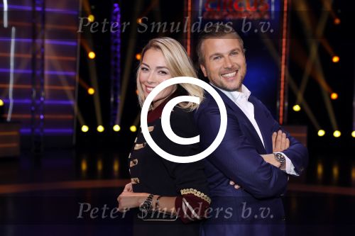 Hilversum 23 oktober 2017
Perspresentatie van het nieuwe programma van Winston Gerschtanowitz en Renate Verbaan in studio 22 . Het programma heet circus Gerschtanowitz.