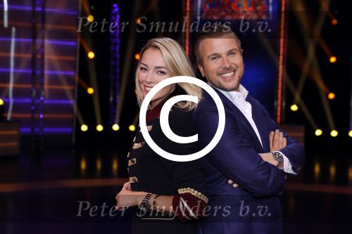 Hilversum 23 oktober 2017
Perspresentatie van het nieuwe programma van Winston Gerschtanowitz en Renate Verbaan in studio 22 . Het programma heet circus Gerschtanowitz.